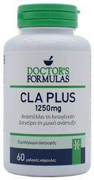 Doctor's Formulas CLA Plus Συμπλήρωμα Διατροφής 1250mg 60 κάψουλες - Doctors Formulas