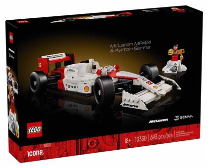 Icons McLaren MP4/4 & Ayrton Senna για 18+ Ετών 693τμχ Lego